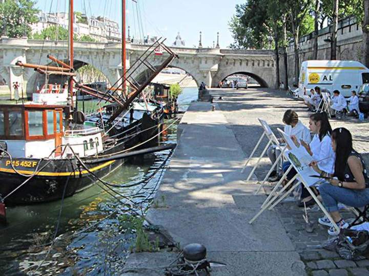 Cours arts plastiques vacances Paris